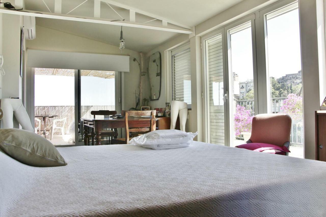 Mini Attico Panoramico Con Terrazza Apartment Cagliari Bagian luar foto